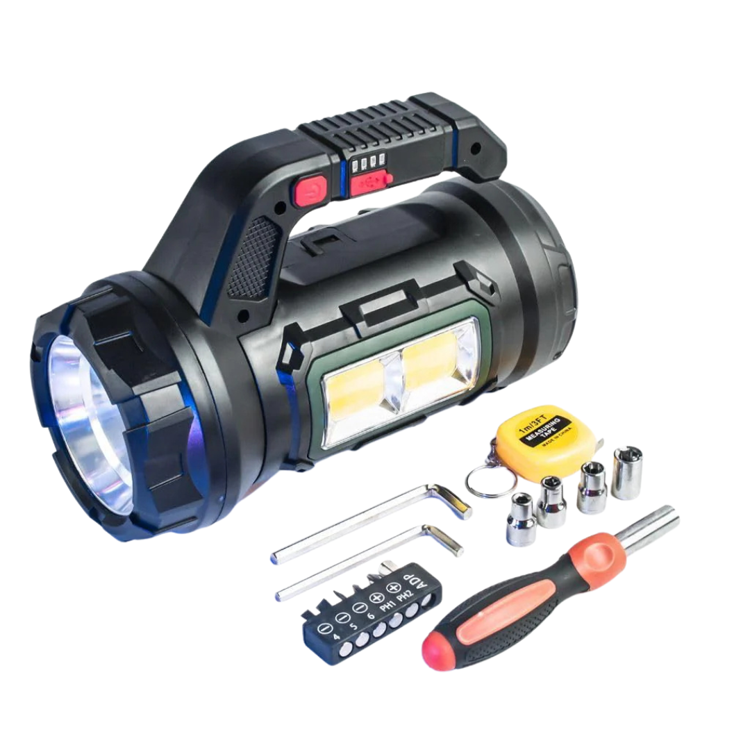 SmartBeam™ 18W - المصباح الذكي متعدد الوظائف مع عدة أدوات مدمجة