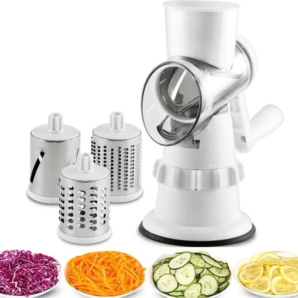 SmartCutter™ - قطاعة الخضار اليدوية 3 في 1 (نتائج احترافية في ثوانٍ)