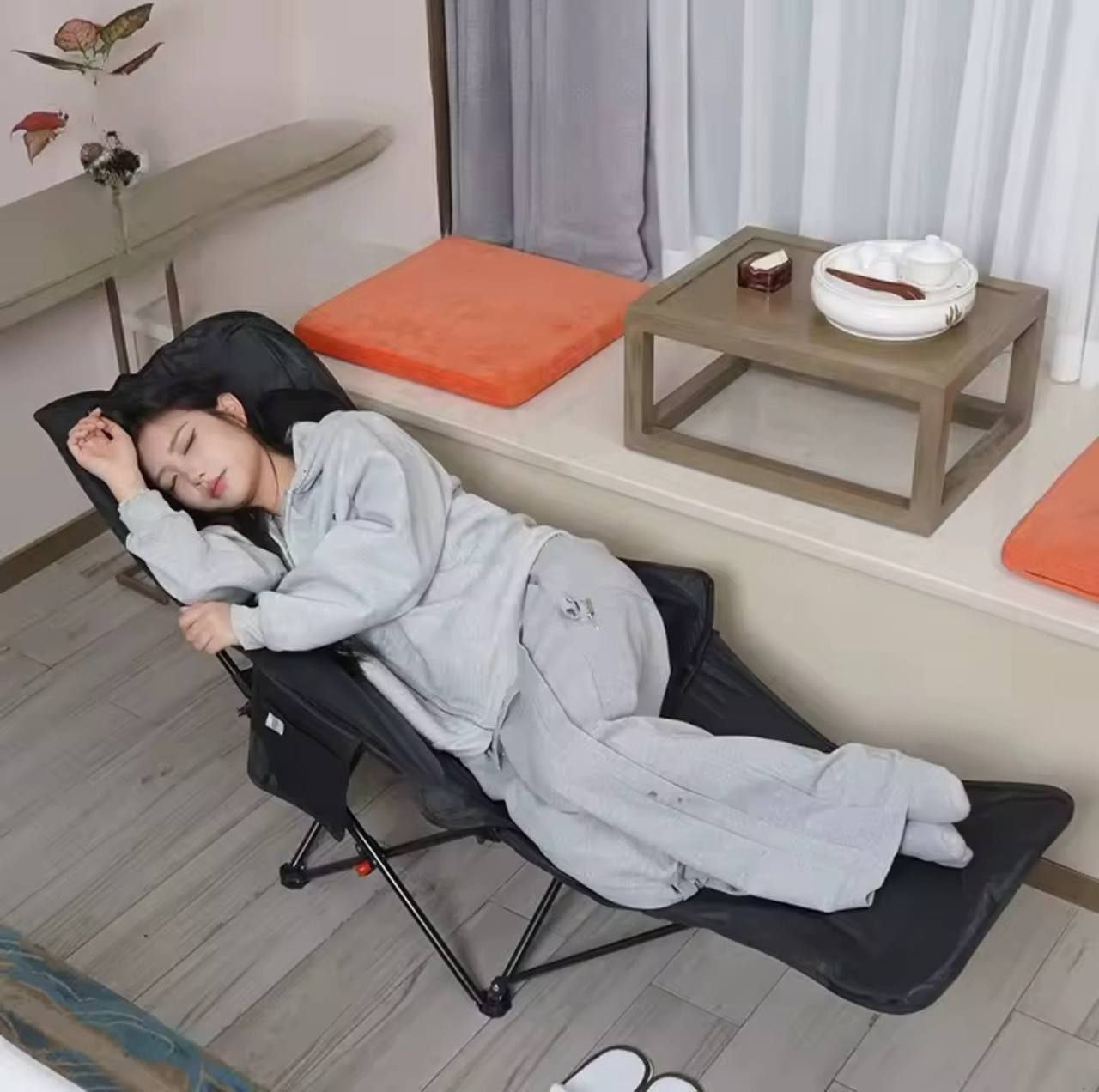 AquaRest™ - كرسي البحر الاسترخائي القابل للطي (تصميم عصري وراحة مطلقة)